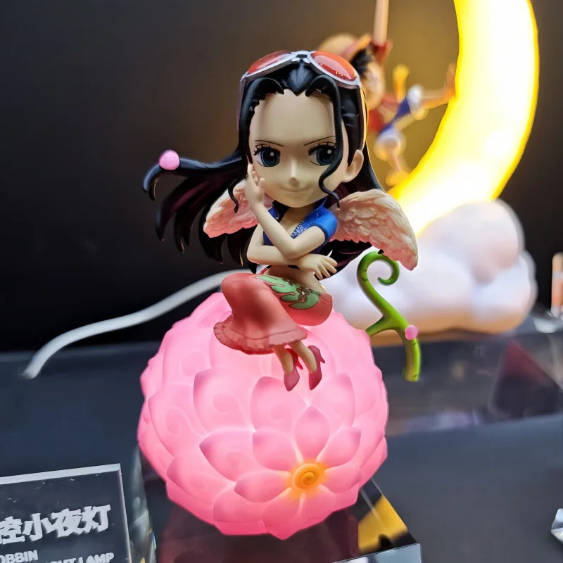 One Piece Figure - Nico Robin in Flower Pose on Devil Fruit