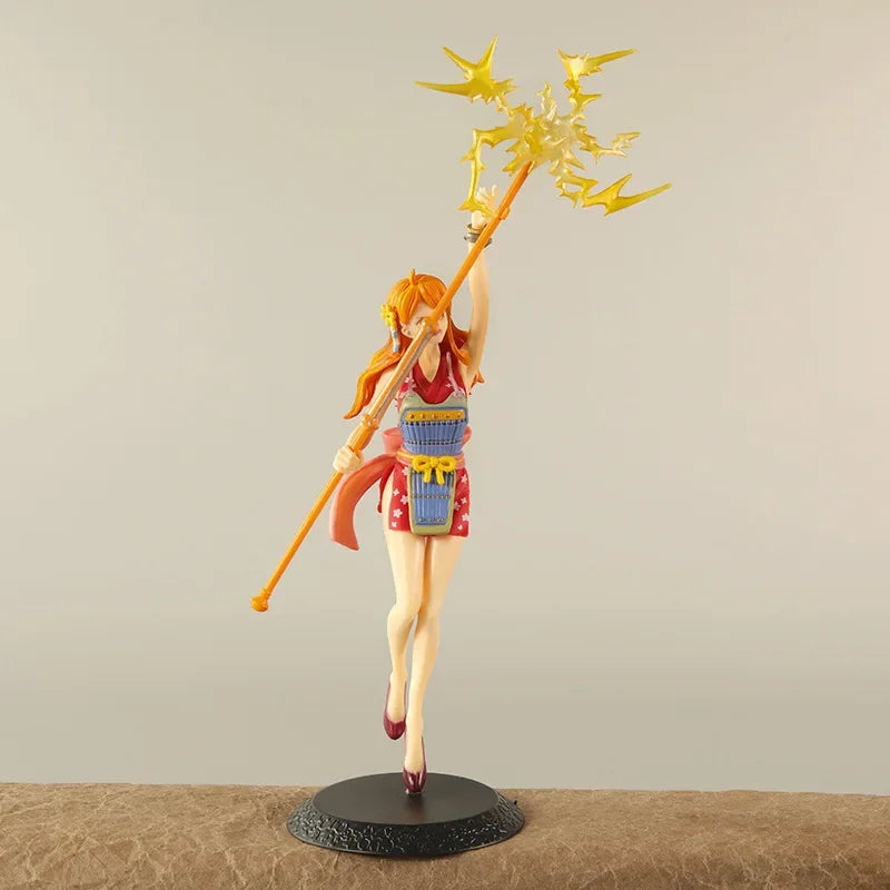 One Piece-statyett – Nami i actionpose (stridseffekter)