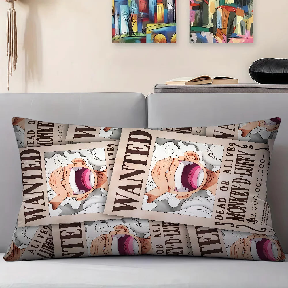 One Piece Wanted Pillowcase - Vinsmoke Sanji (Black Leg)