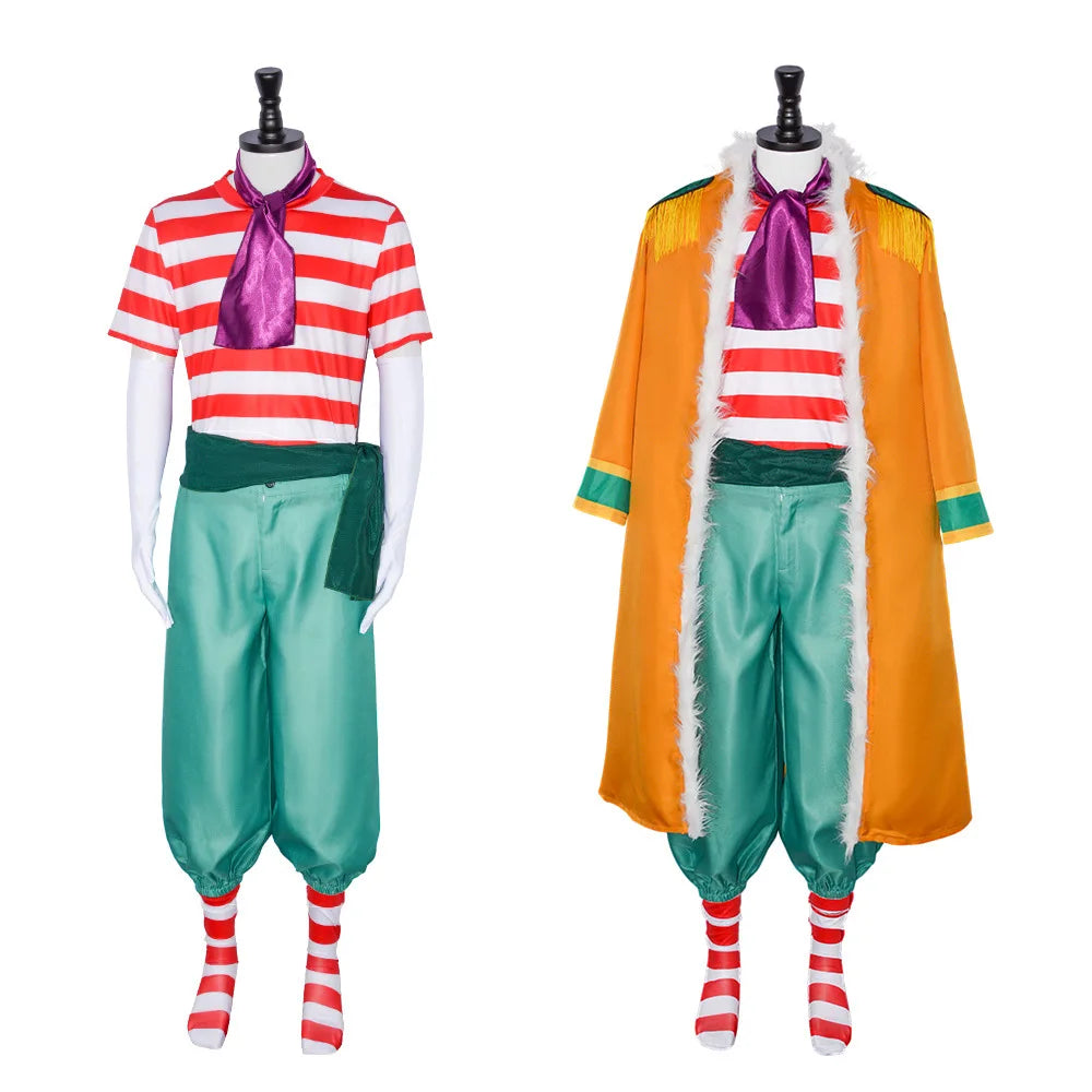 One Piece Cosplay Costume - Full Buggy the Clown Outfit