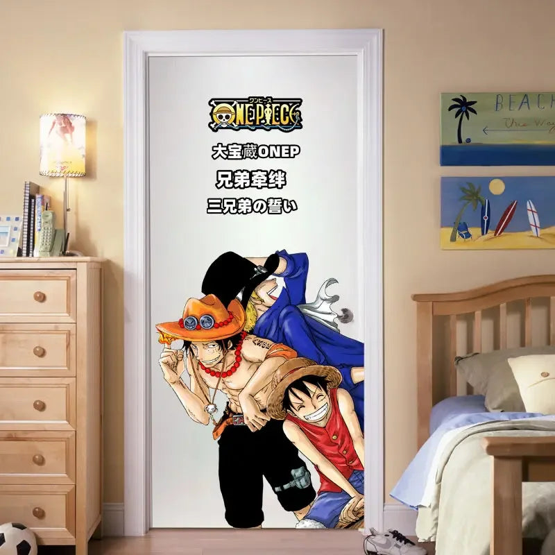 One Piece Wall Tapestry - Wanted Poster of Luffy & Zoro (Wano Kuni)