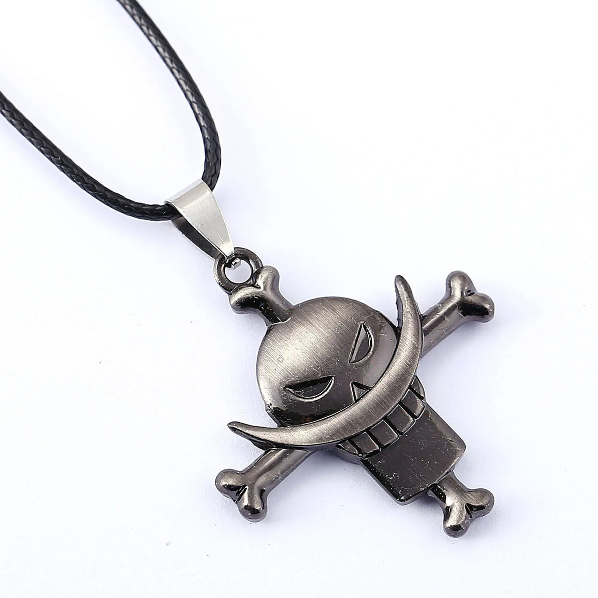 One Piece Necklace - Edward Newgate Jolly Roger Pendant (Whitebeard)