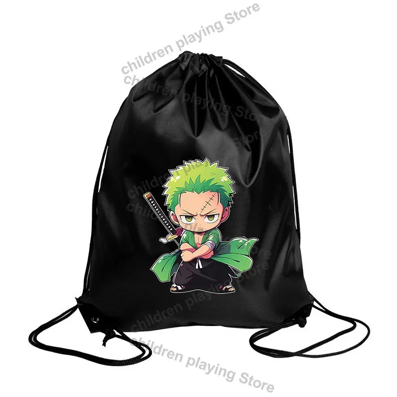 One Piece-axelväska – Zoro arg illustration