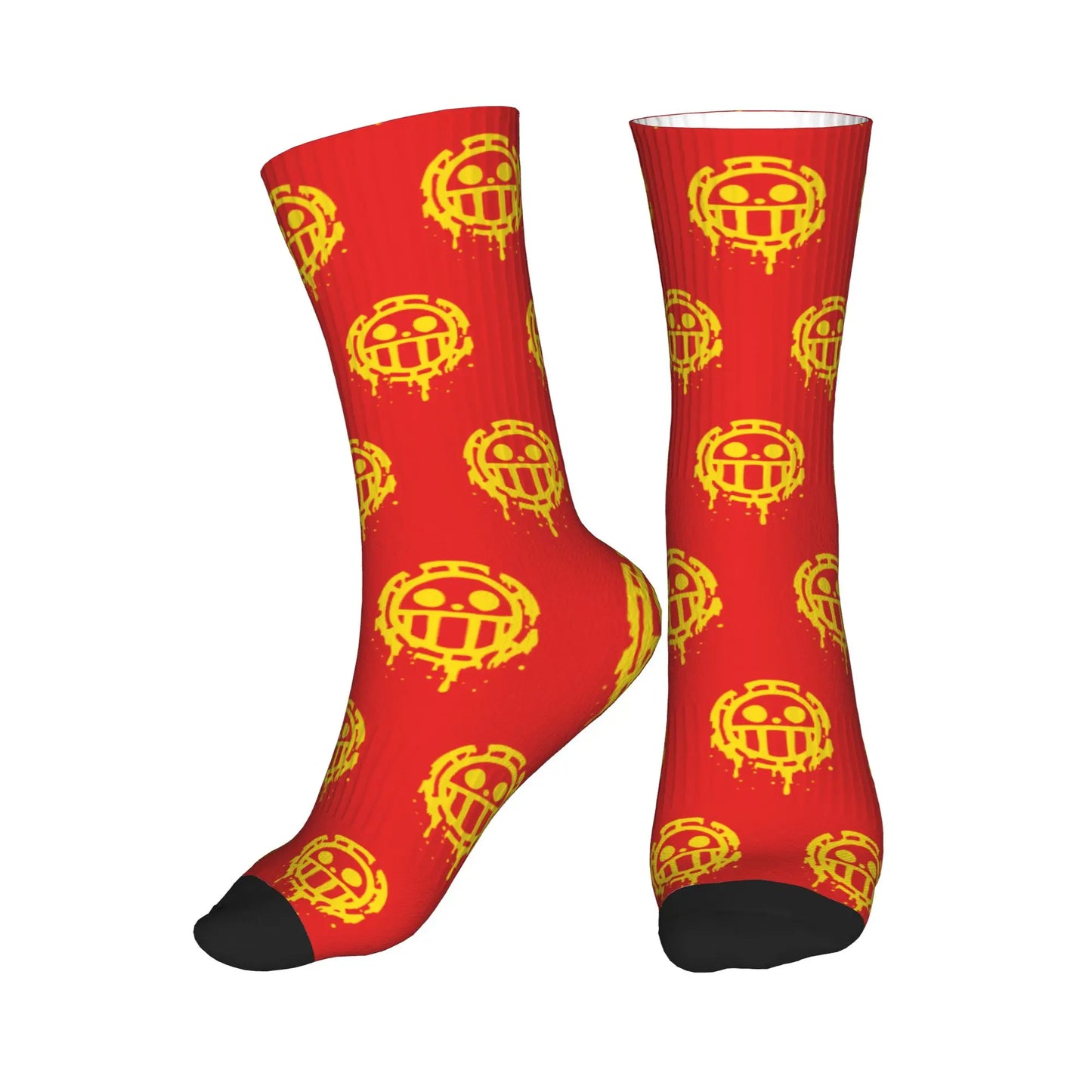 Socks - Red Luffy Gear 5