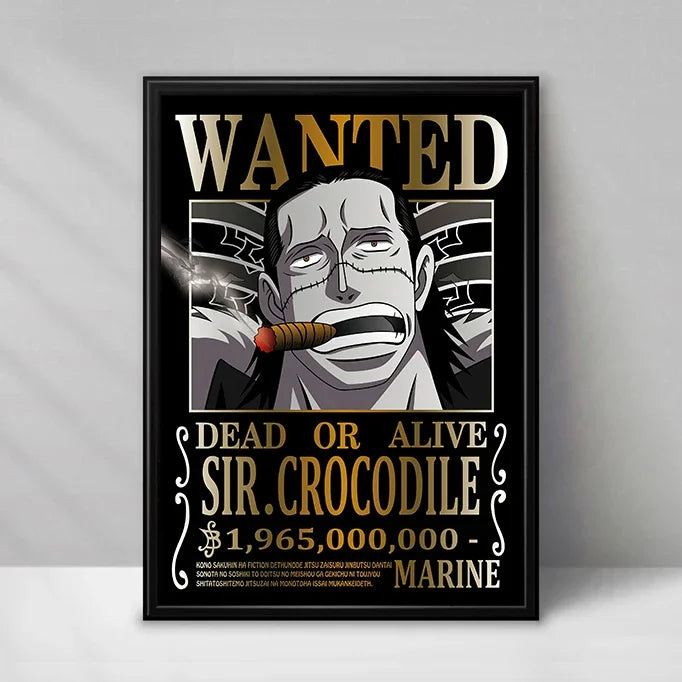 One Piece Wanted Poster - Sir Crocodile (Baroque Works)