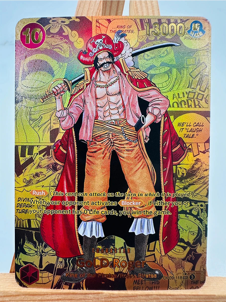 Karta One Piece TCG – Gol D. Roger (Król Piratów – Holo Rare)
