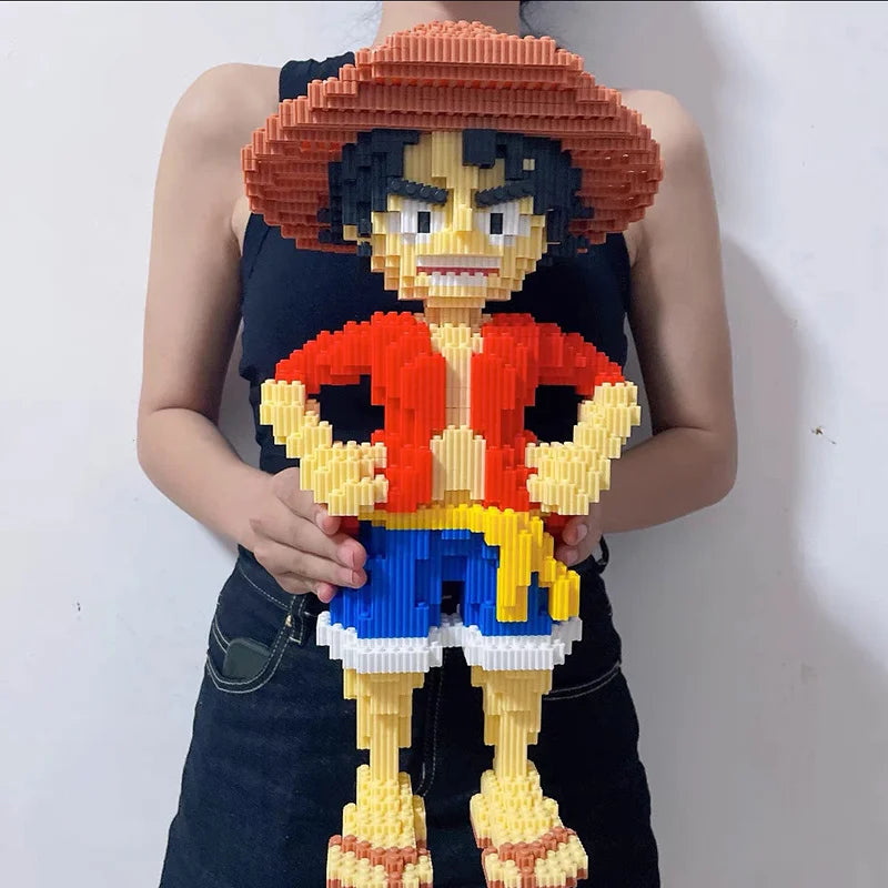One Piece Lego - Giant Monkey D. Luffy Statue (Display Model)