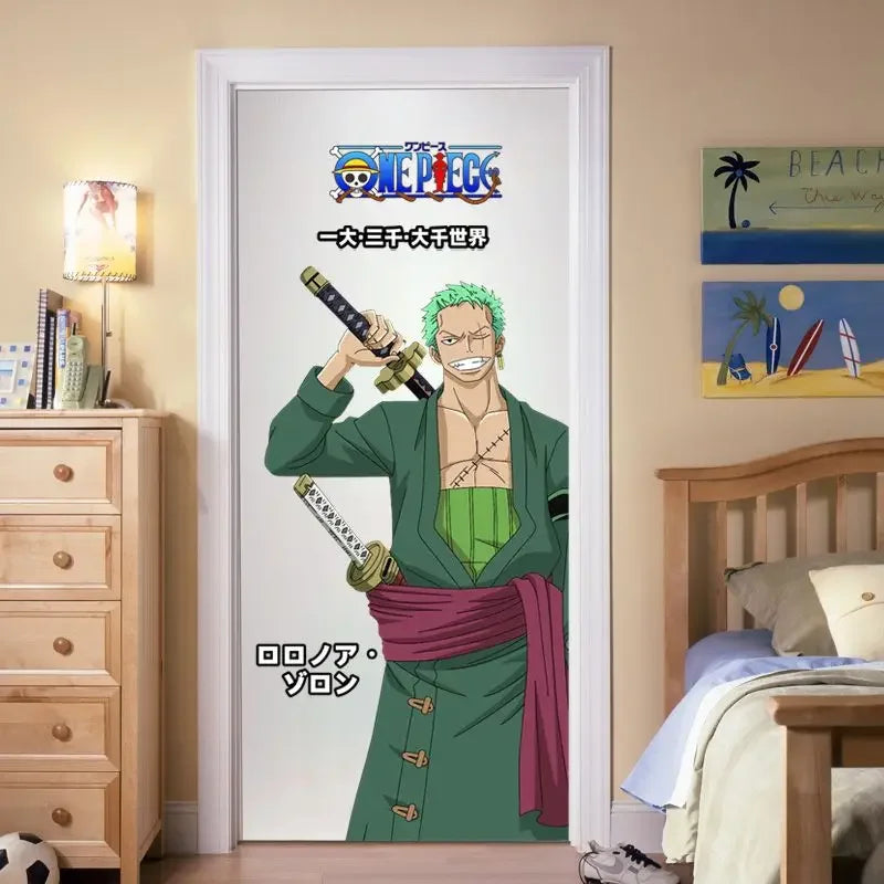 One Piece Wall Tapestry - Roronoa Zoro Wano Kuni Style (Decor)