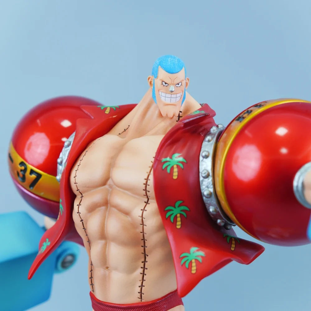 One Piece-staty - Franky Shogun ”Iron Pirate” (Actionfigur 28.5cm)