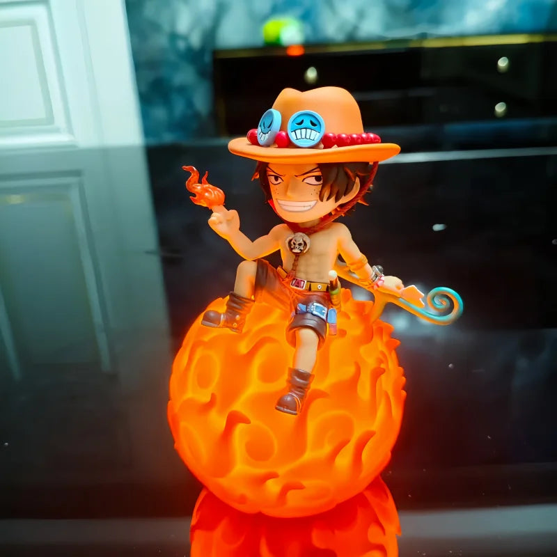 One Piece-figur – Portgas D. Ace på djävulsfrukten (Mera Mera)