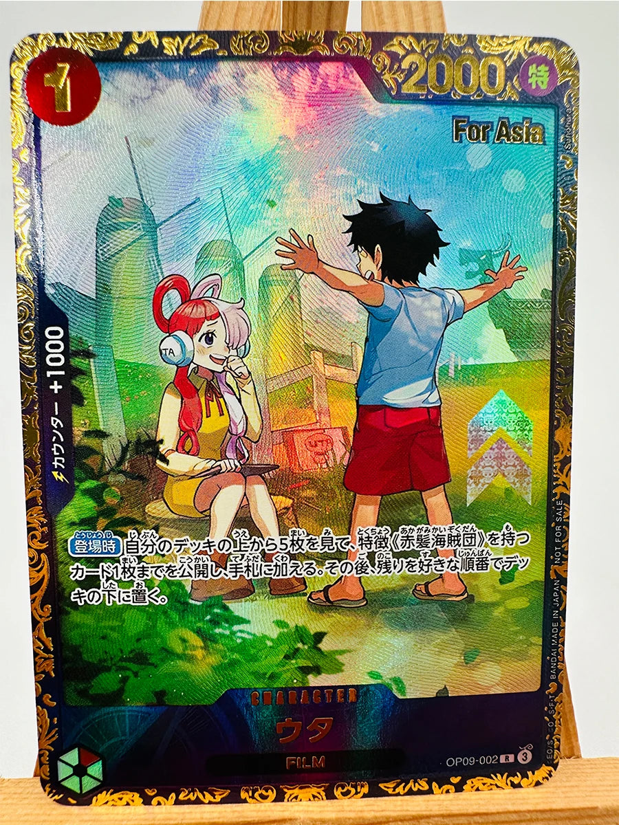 One Piece TCG Card - Uta & Child Monkey D. Luffy (Special)