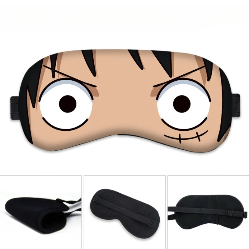 One Piece Sleep Mask - Monkey D. Luffy Gaze Design