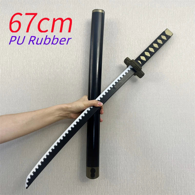 Katana do cosplayu One Piece – miecz Shusui Roronoa Zoro (67cm, pianka PU)