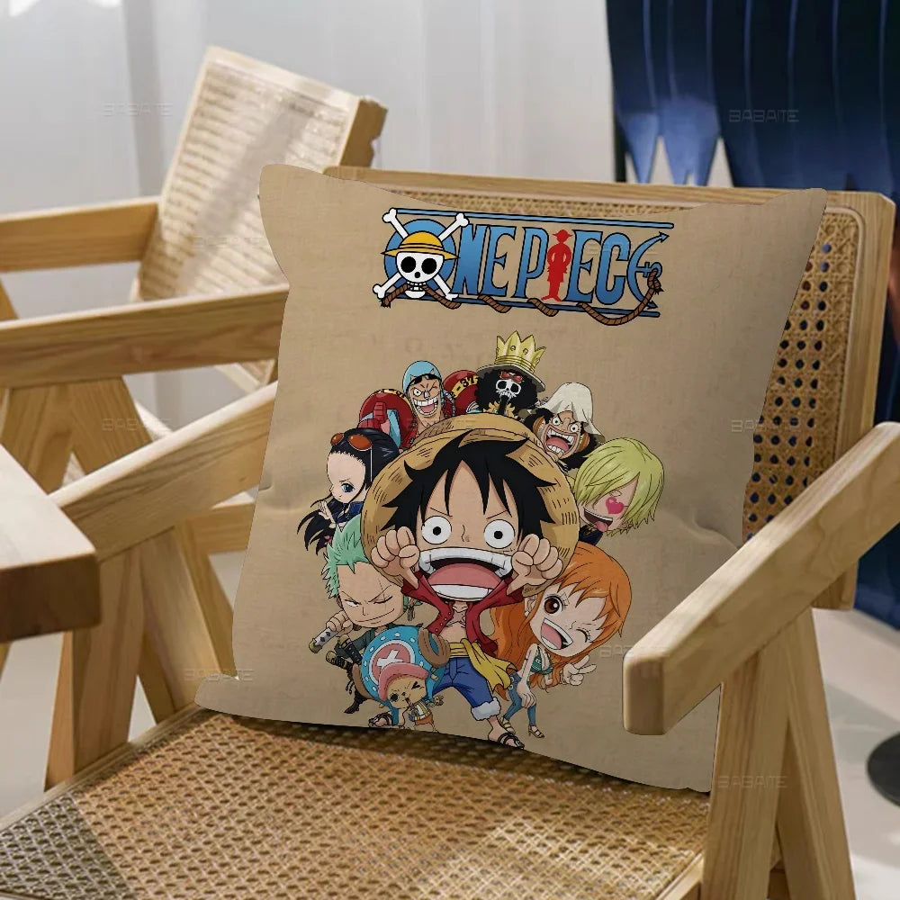 One Piece kuddfodral – Luffy och Tony Tony Chopper