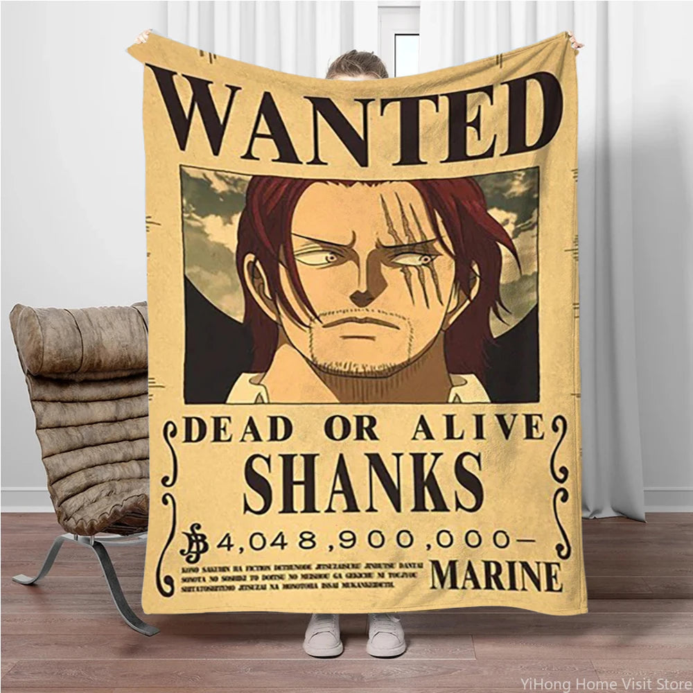 One Piece Wanted Poster - Shanks the Red-Haired (The Emperor)
