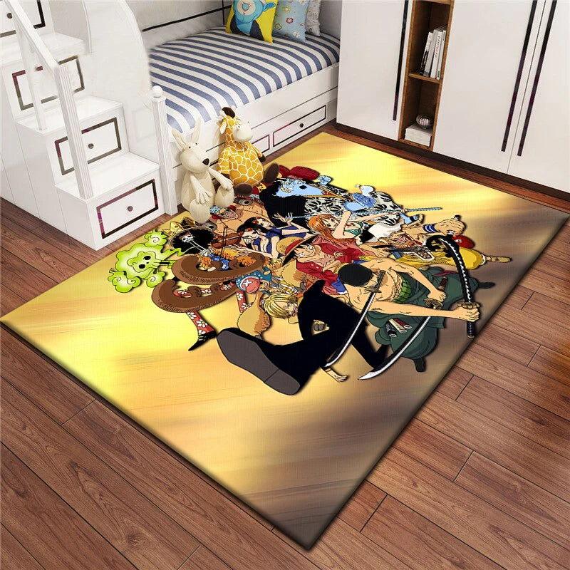 One Piece Rug - Straw Hat Crew Group Portrait
