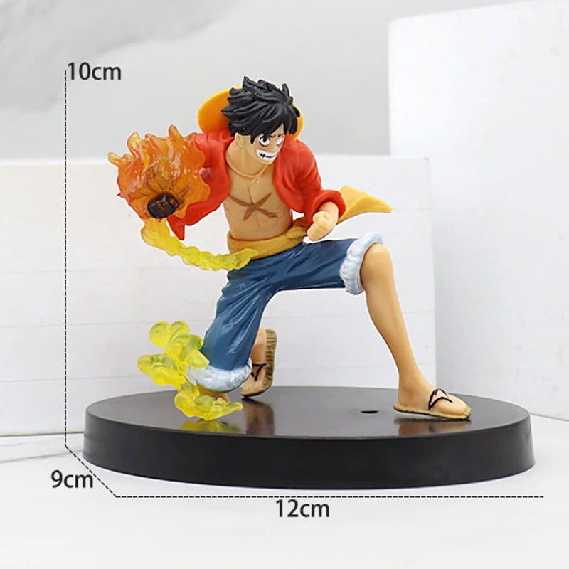 One Piece-figur – Monkey D. Luffy Red Hawk (lågereffekter)