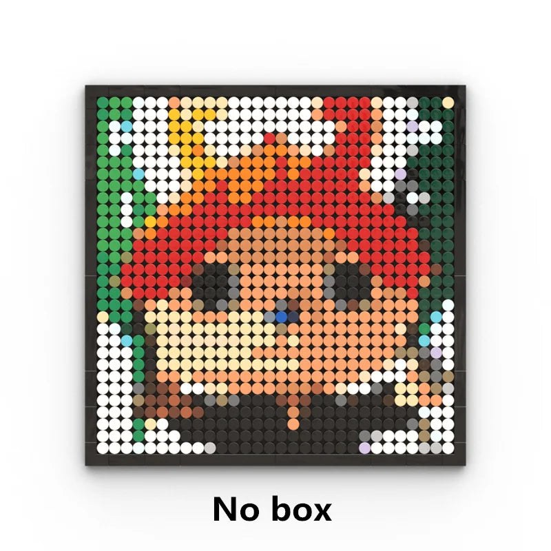 Mozaikowy obraz pixel art One Piece – Tony Tony Chopper (zestaw konstrukcyjny)