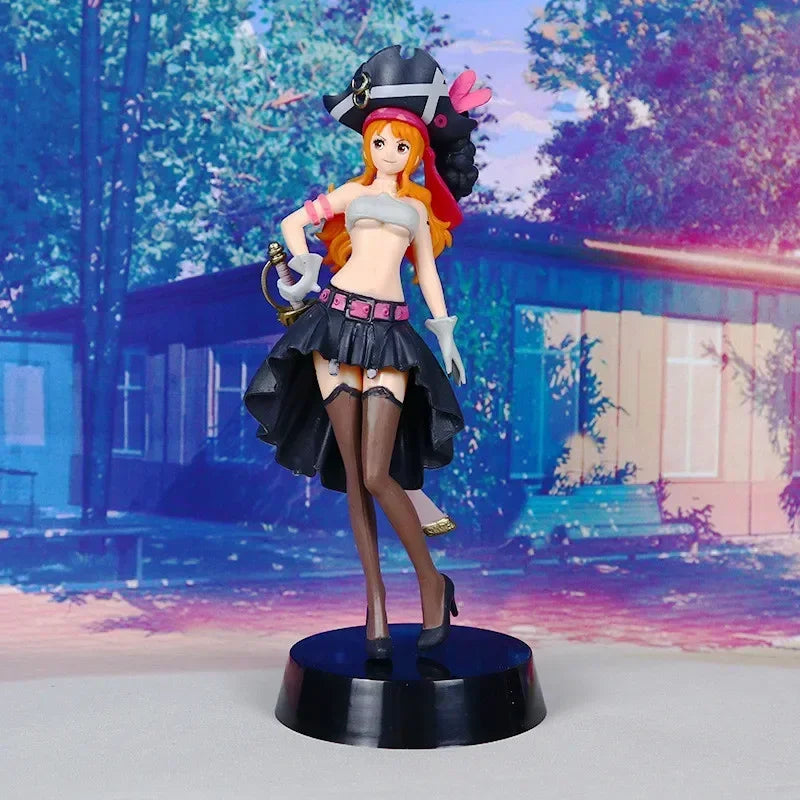 One Piece Figure - Nami Steampunk Style (19cm with Accessories)