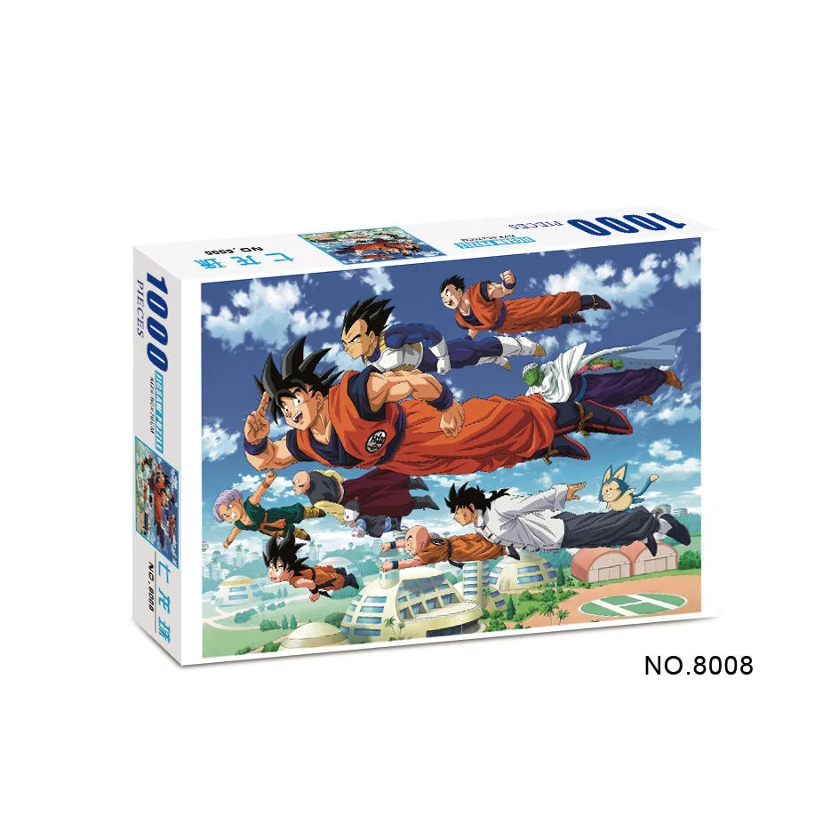 One Piece-pussel med 1000 bitar – Luffy, Ace och Sabo (bröder i hjärtat)