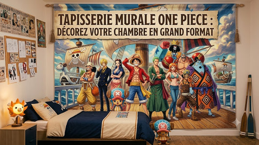 Tapisserie murale One Piece : décorez votre chambre en grand format