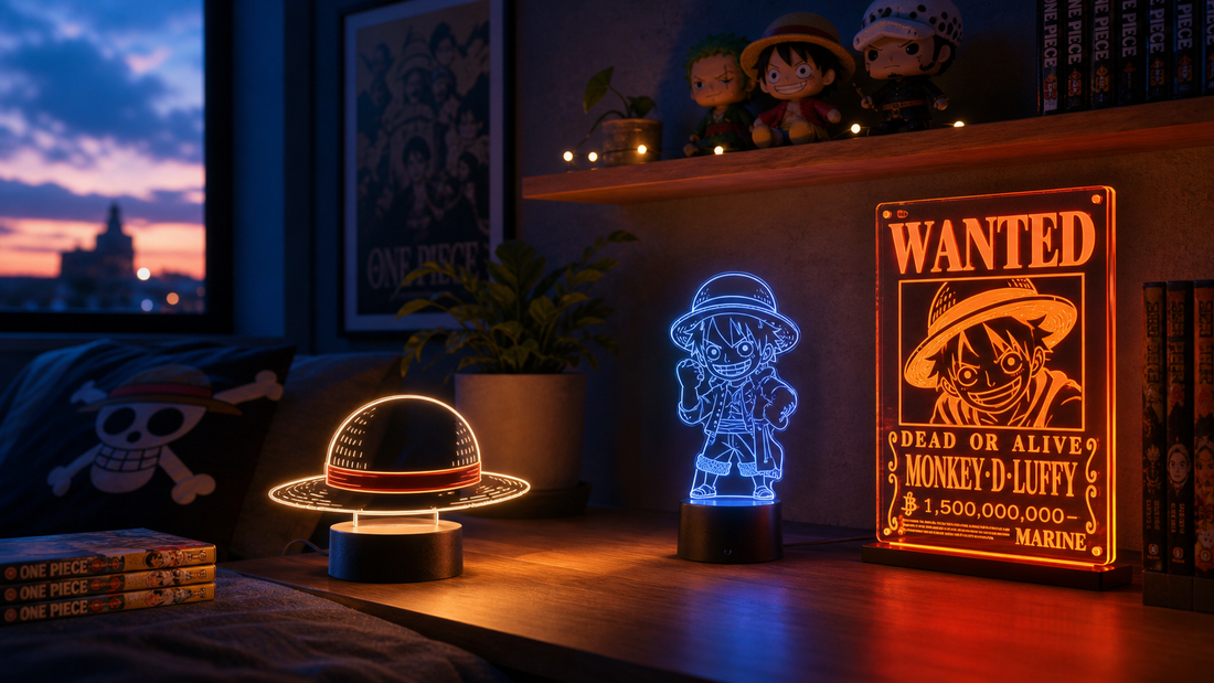 Lampe One Piece : sélection des meilleures lampes LED déco