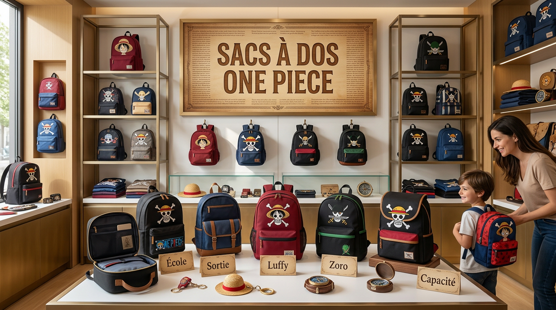 Sac à Dos One Piece : Quel Modèle Choisir pour l'École ou les Sorties ?