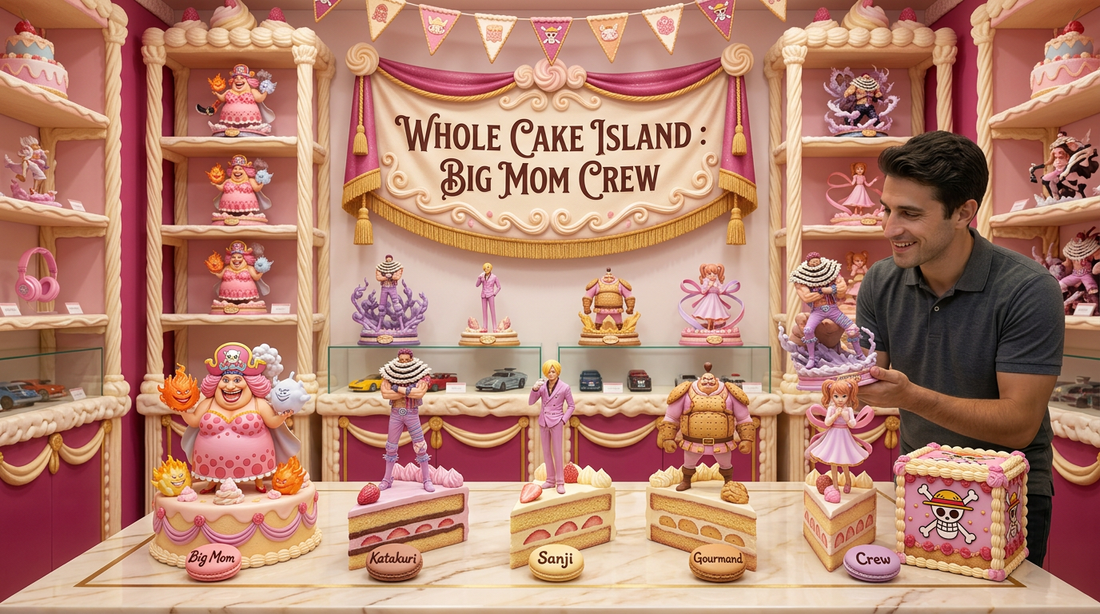 Figurines Whole Cake Island : Big Mom Crew en Figurine