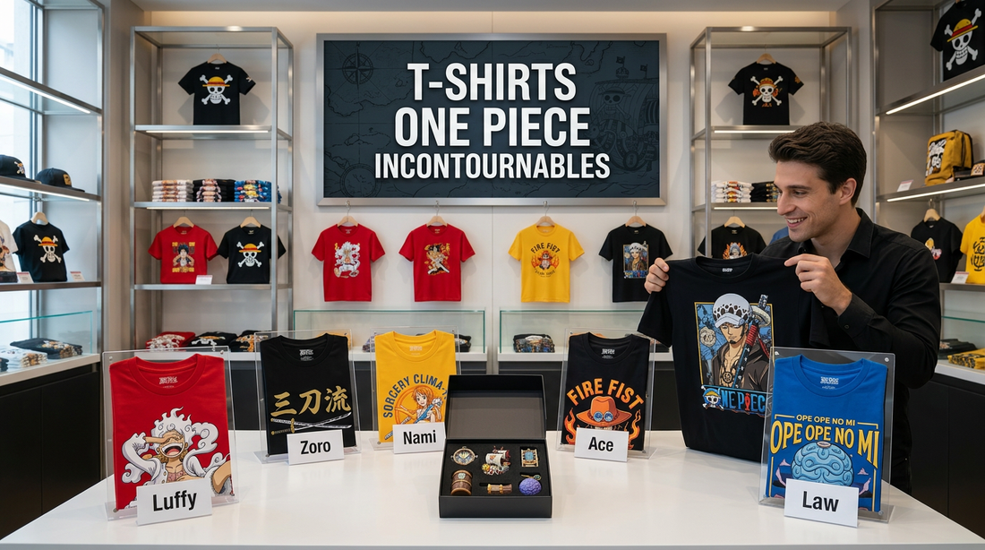T-shirt One Piece : Les designs incontournables à avoir dans son placard
