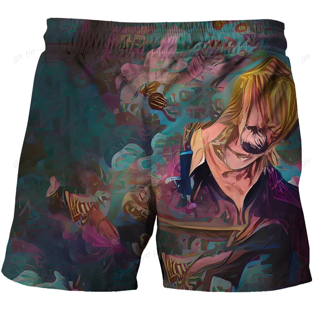 One Piece-badshorts – illustration av Sanji ”kock”