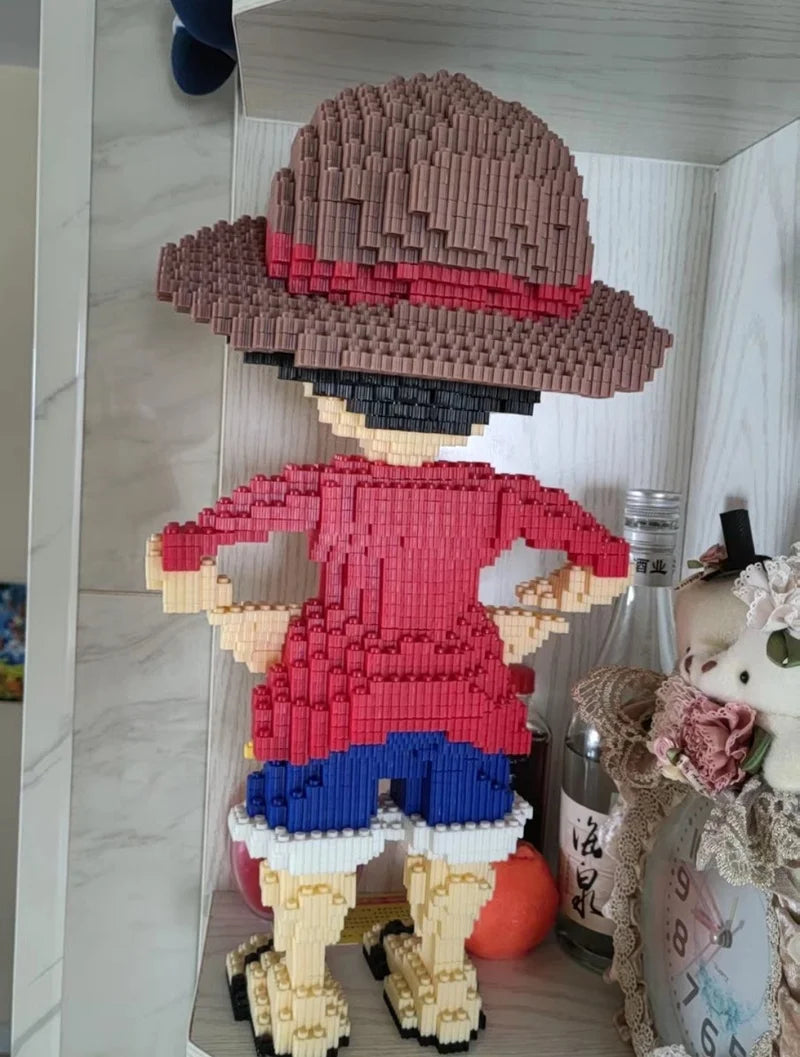 Lego One Piece – gigantyczny posąg Monkey D. Luffy’ego (model ekspozycyjny)