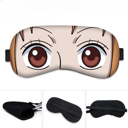 Maseczka do spania One Piece – wzór z oczami Nico Robin