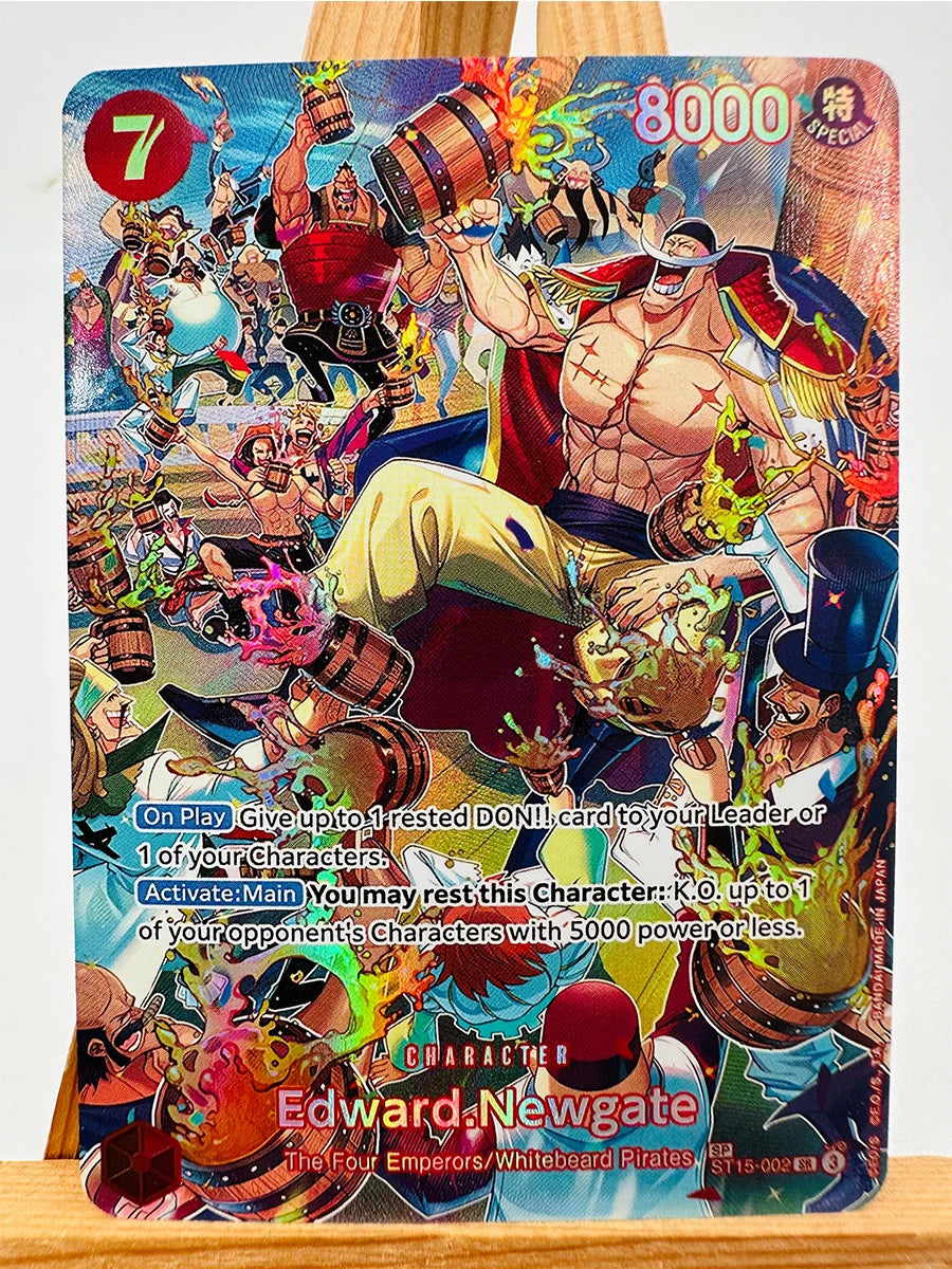 Karta One Piece TCG – Edward Newgate „Białobrody” (Lider)