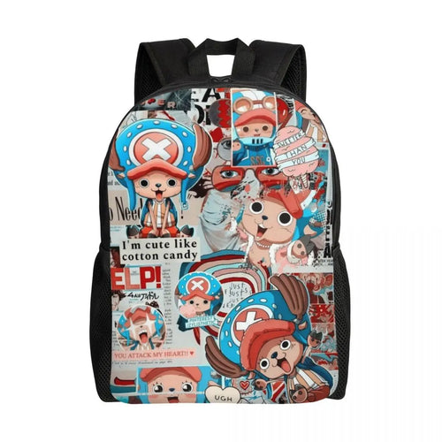Tony Tony Chopper One Piece Backpack – Dynamic Manga Collage