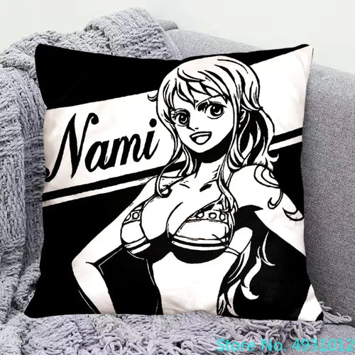 One Piece Cushion Cover - Nami (Manga Design)