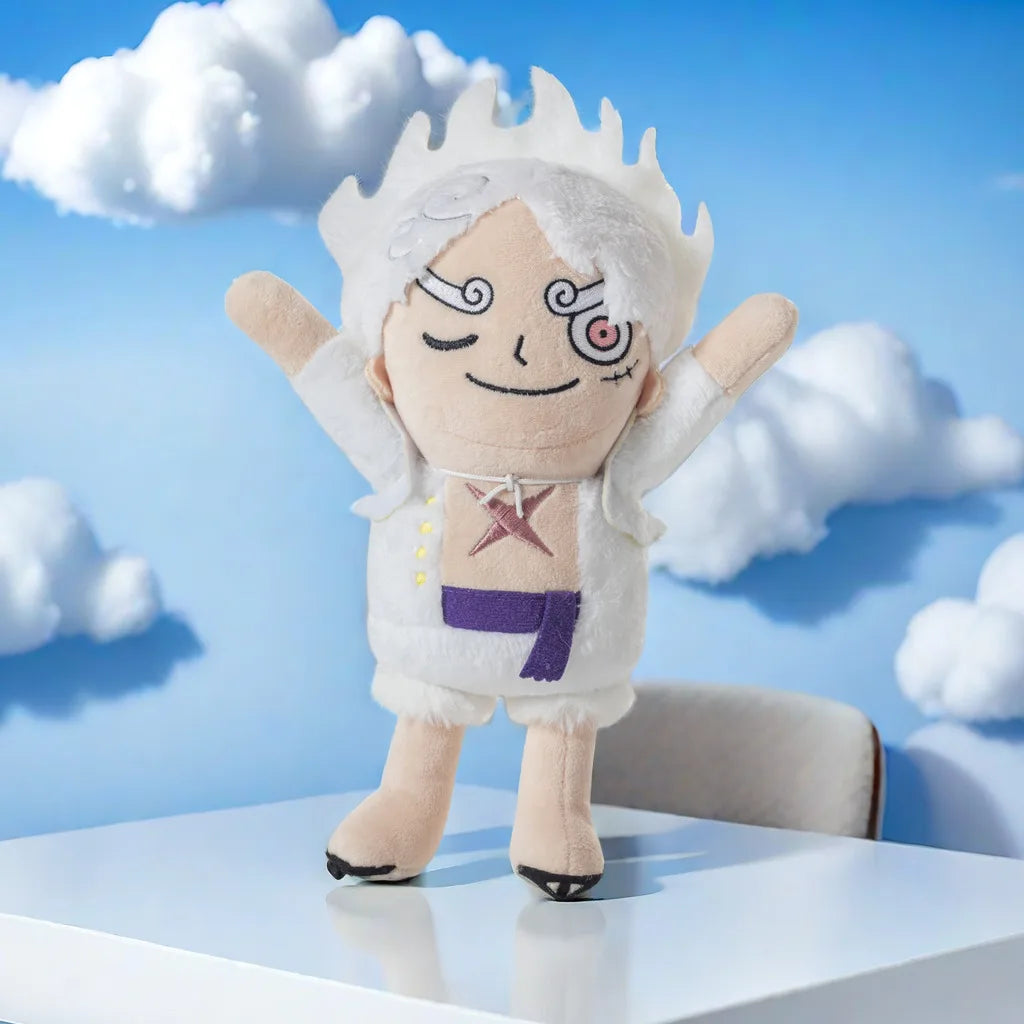 Zestaw pluszaków One Piece – Luffy Gear 5 i Monkey D. Luffy chibi
