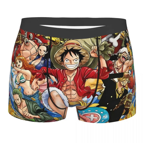 One Piece Boxer Briefs - Mugiwara Crew Panorama Style