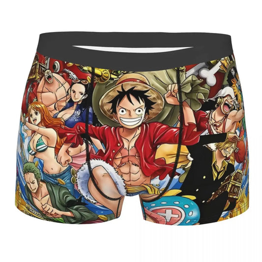 One Piece Boxer Briefs - Mugiwara Crew Panorama Style