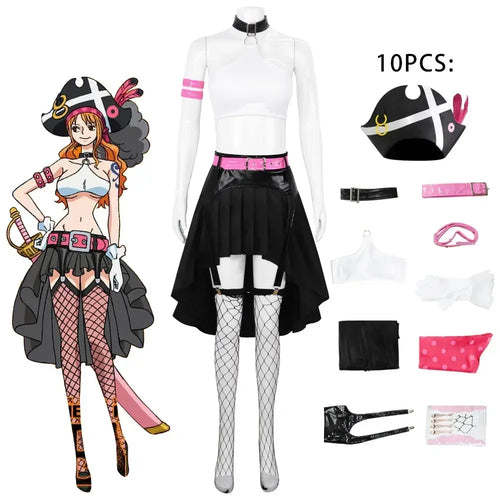 One Piece Cosplay Costume - Uta Outfit (Film Red - Special Edition)