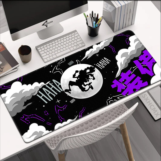 Podkładka pod mysz XXL One Piece - Czarno-biały design z portretami