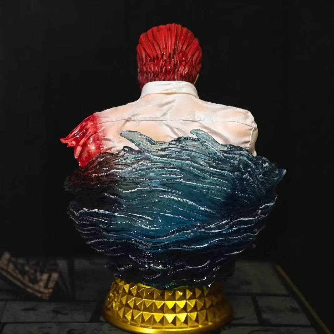 One Piece-byst – Shanks den Rödhårige och Luffy (avskedsscenen)