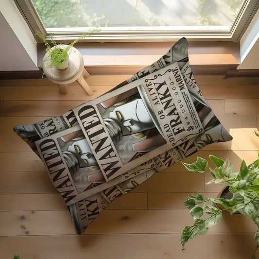 One Piece Wanted Pillowcase - Franky (The Cyborg)