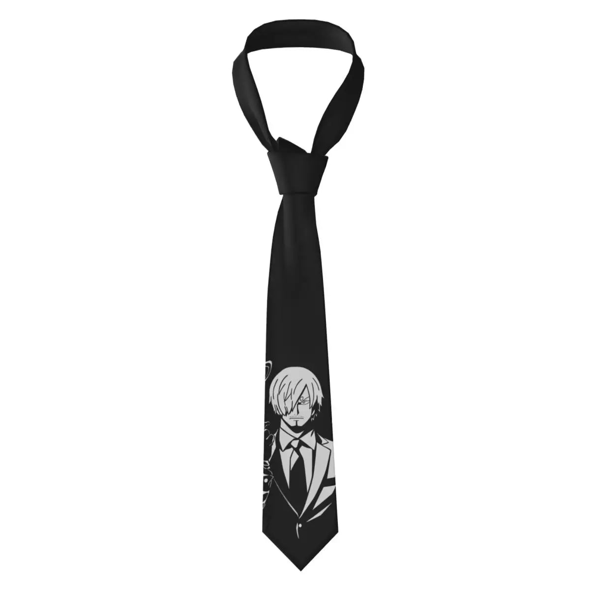 One Piece Tie – Dark Sanji Illustration