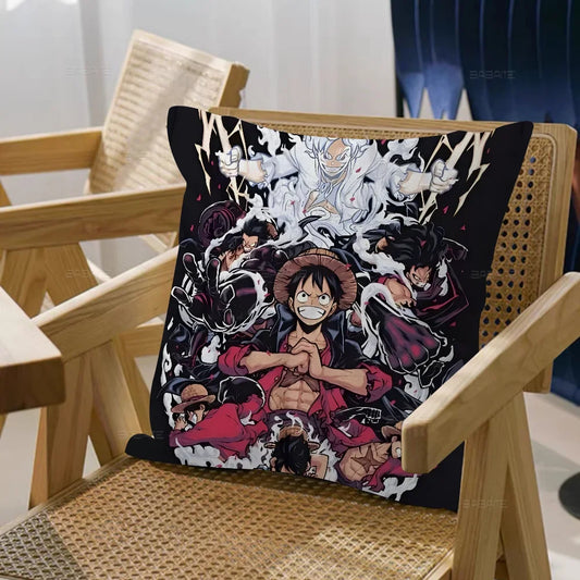One Piece kuddfodral – Luffy och Ace (vapenbröder)
