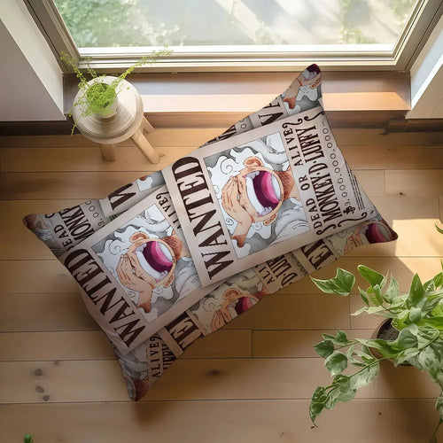 One Piece Wanted Pillowcase - Vinsmoke Sanji (Black Leg)