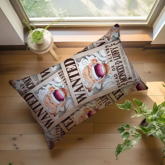 One Piece Wanted Pillowcase - Vinsmoke Sanji (Black Leg)