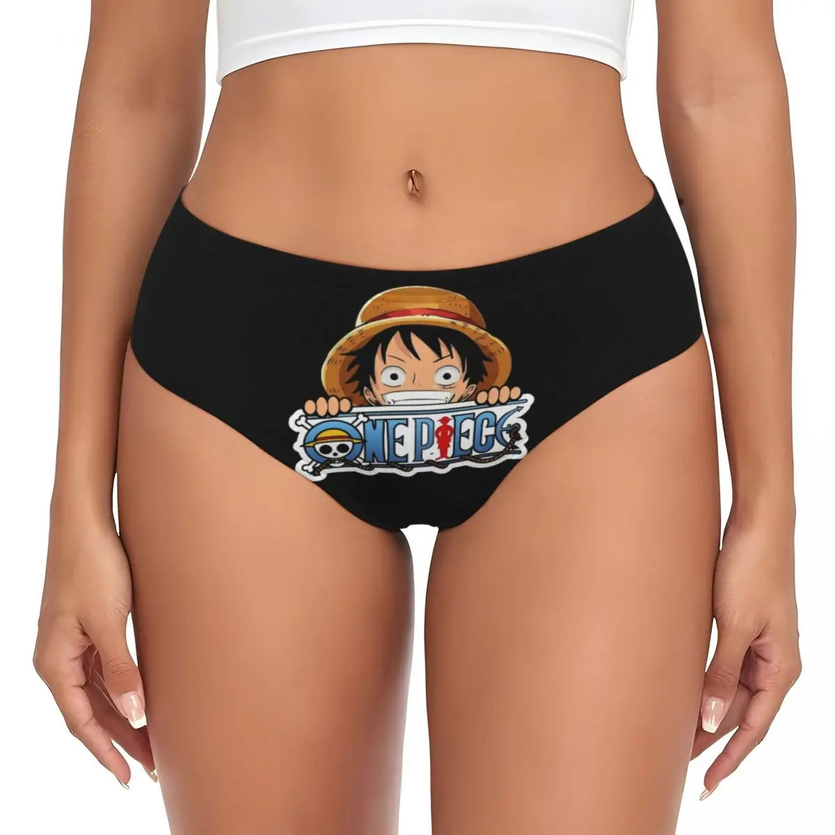 Briefs - Yellow One Piece Logo