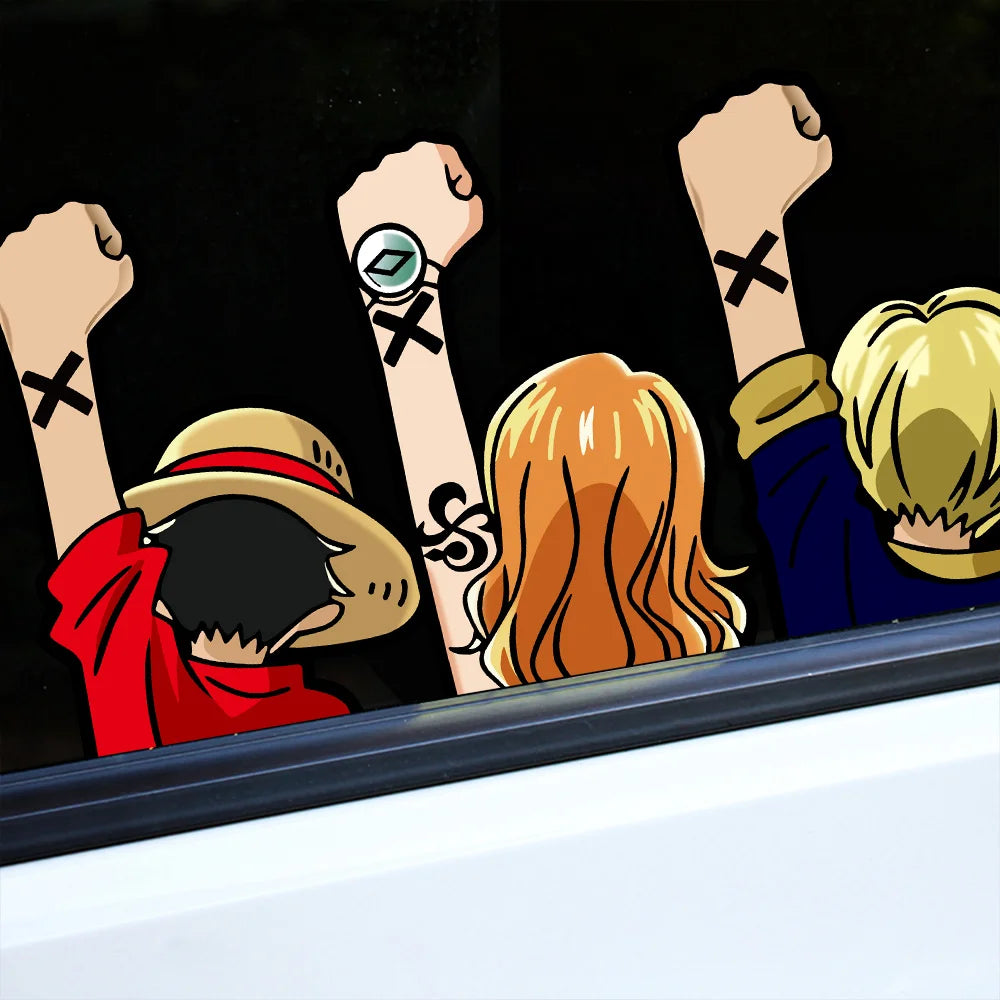 One Piece Sticker – Roronoa Zoro’s Hand with Sword (9.3x12cm)