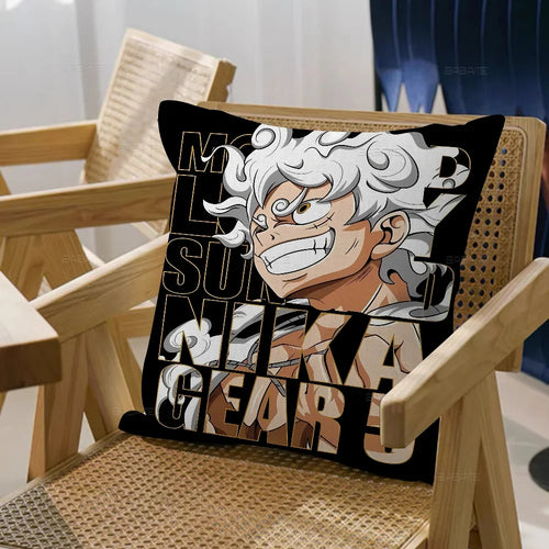 One Piece Cushion Cover - Monkey D. Luffy Gear 5 Nika
