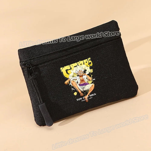 One Piece-plånbok – Monkey D. Luffy som gul chibi